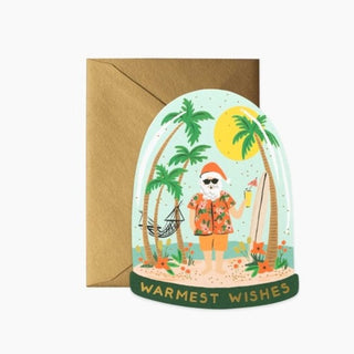 warmest wishes christmas card