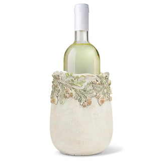 oak leaves & acorns vase/cooler