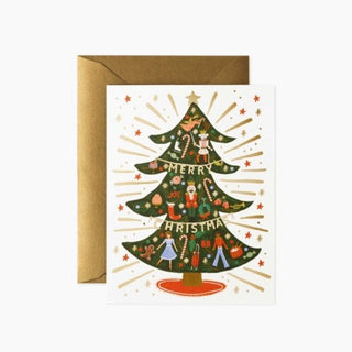 boxed set of nutcracker tree cards