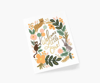 welcome little one card