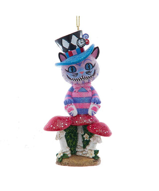 5" hollywood nutcrackers cheshire cat ornament
