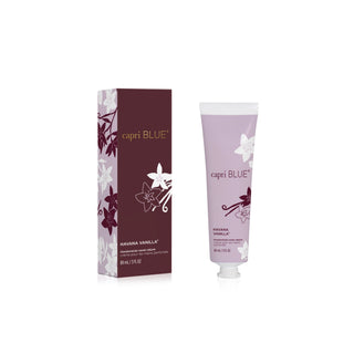 mini hand cream havana vanilla sample packet 2mL