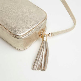 gold crossbody