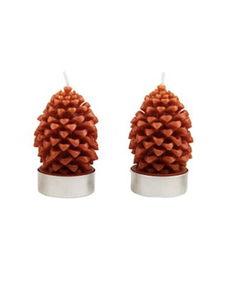 fall figural tealights