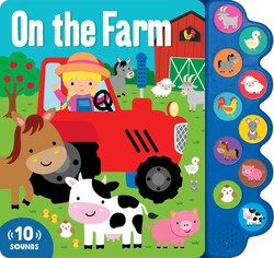 on the farm: 10-button sound book