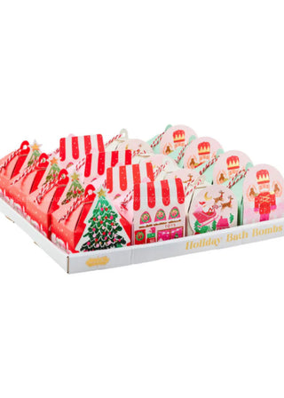 holiday bath bombs