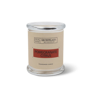pomegranate citrus jar candle