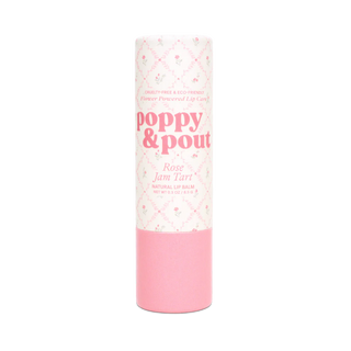 lip balm, cottage collection- rose jam tar