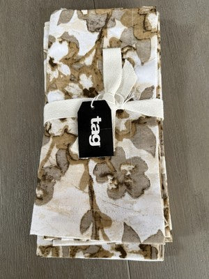 magnolia napkins, set of 4