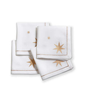 starlight cocktail napkins - set of 4