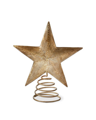 metal star tree topper