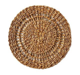 open weave seagrass placemat