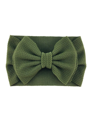 the big bow - army green