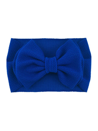 the big bow - royal blue