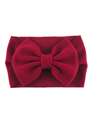 the big bow - wine red