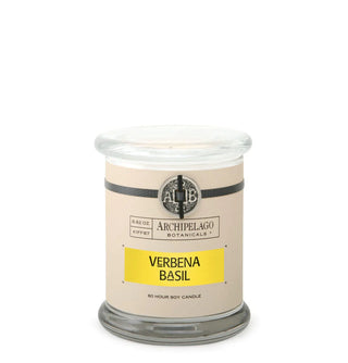 verbena basil jar candle