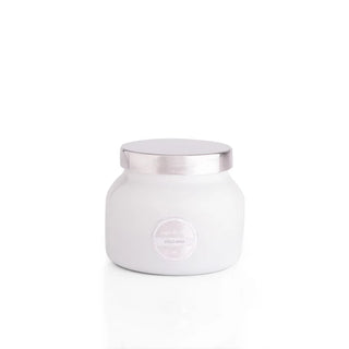 volcano white petite candle