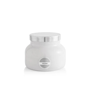 volcano white signature candle